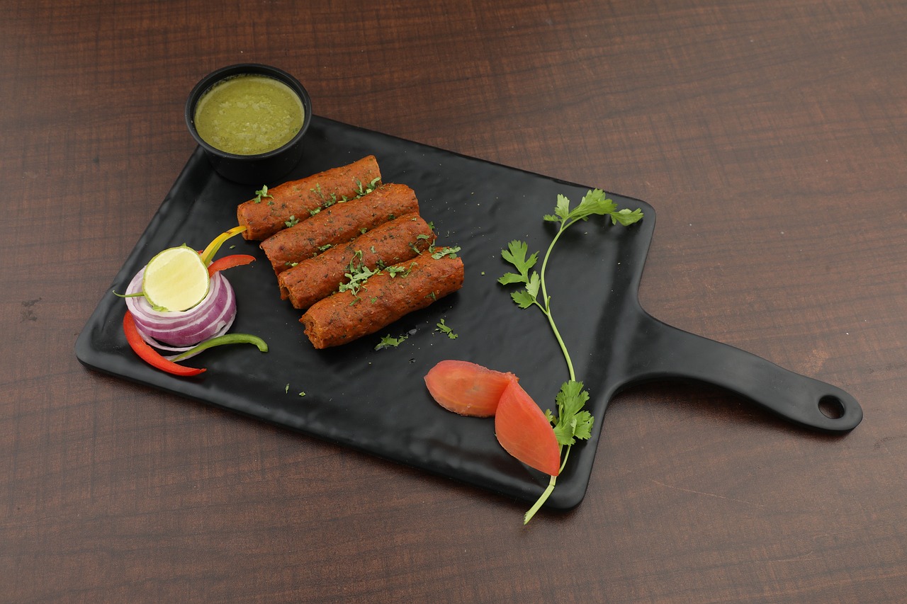 veg seekh kabab