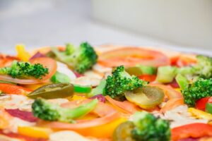 Onion Tomato Capsicum Cheese Pizza